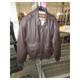 NORTHERN EXPLORER LEATHER JACKET SZ MED