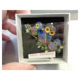 OWL BROOCH