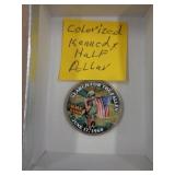 COLORIZED KENNEDY HALF DOLLAR