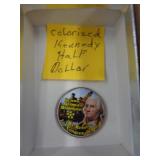 COLORIZED KENNEDY HALF DOLLAR