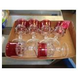 6 - KINGS CROWN GOBLETS