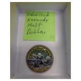 COLORIZED KENNEDY HALF