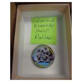 COLORIZED KENNEDY HALF