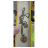 MARINE CORPS NECKLACE W ST. MICHAEL