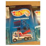 HOT WHEELS WORK HORSES SERIES MIB 1986