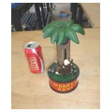 CAST IRON B&P MONKEY MECHANICAL BANK