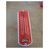 METAL U OF L THERMOMETER