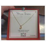 14KT GOLD PLATE OVER STERLING SILVER NECKLACE