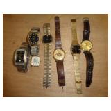 LOT OF WATCHES AND PARTS