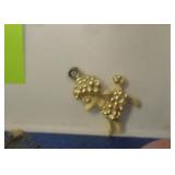 POODLE CHARM MARKED LISA