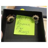 EARRINGS MARKED ROMAN