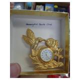 HUMMINGBIRD QUARTZ CLOCK