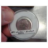 1971 NICKEL / NO MINT MARK