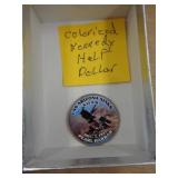 COLORIZED KENNEDY HALF DOLLAR