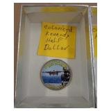 COLORIZED KENNEDY HALF DOLLAR