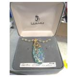 FENTON GLASS NECKLACE