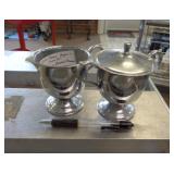 SILVERPLATE CREAM & SUGAR
