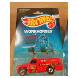 HOT WHEELS WORKHORES SERIES MIB  1988