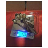 STERLING SILVER SPOONS 73.8G