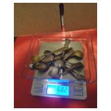 STERLING SILVER SPOONS 68.2G
