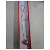 14KT GOLD 16" CHAIN / PENDANT NOT MARKED