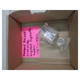 HEISEY GLASS TABLE CIGARETTE HOLDER