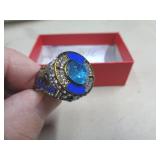 COSTUME WARRIOR TYPE RING SZ 7.5