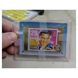 ELVIS METAL STAMP CARD