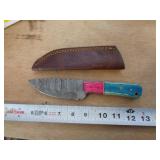 DAMASCUS STYLE KNIFE