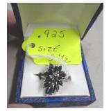 STERLING SILVER RING SZ 5.5