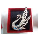 SWAN BROOCH