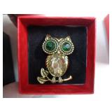 OWL BROOCH