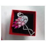 FLAMINGO BROOCH
