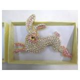 RABBIT BROOCH