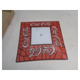 GLASS COCA COLA CEILING LIGHT SHADE