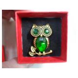 OWL BROOCH