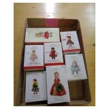 8 HALLMARK MADAME ALEXANDER ORNAMENTS