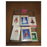 6 - HALLMARK MADAME ALEXANDER ORNAMENTS