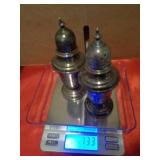 STERLING SILVER S&P SHAKERS 73.3G