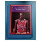 SPORTS CARD MICHAEL JORDAN 1984