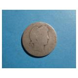BARBER QUARTER (NO DATE) 90% SILVER
