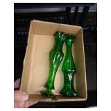 GREEN VASES
