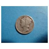 1942 MERCURY DIME 90%SILVER