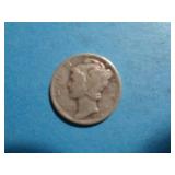 1942 MERCURY DIME 90%SILVER