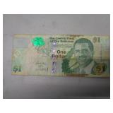 BANK NOTE BAHAMAS 1 DOLLAR 2008