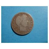 1908-D BARBER QUARTER 90% SILVER