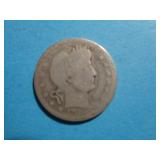 1916-D BARBER QUARTER 90% SILVER