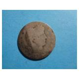 1900 BARBER QUARTER 90% SILVER