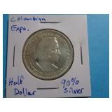 COLUMBIAN EXPO HALF 90% SILVER