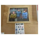 8X10 SIGNED & FRAMED PIC W CERT -